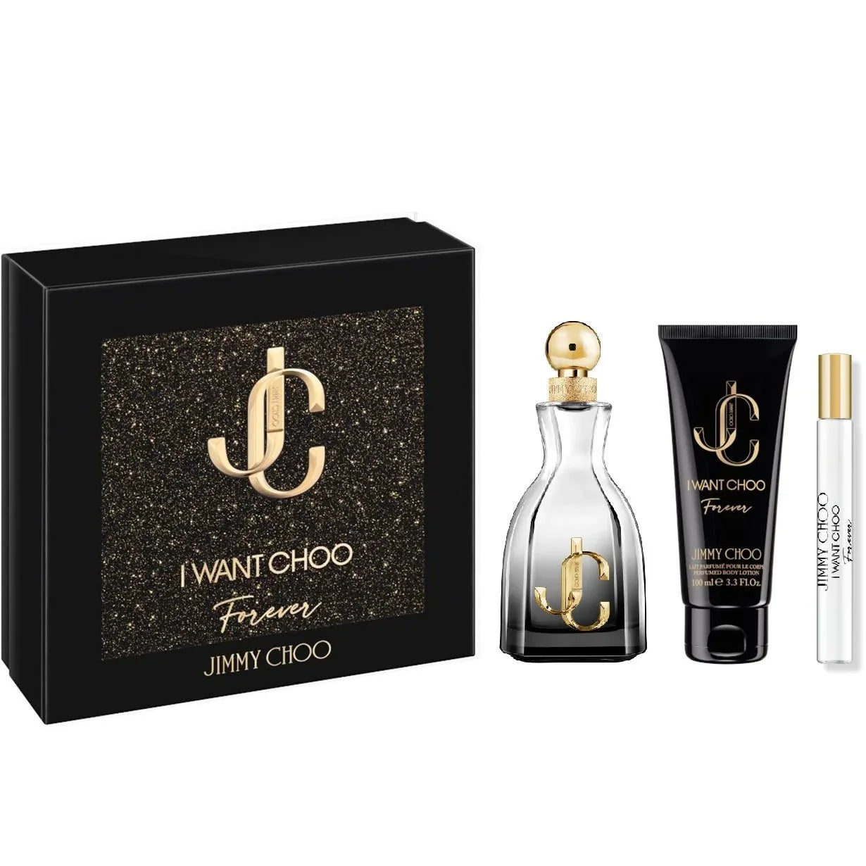 Jimmy Choo I Want Choo Forever EDP Body Lotion Indulgence Set