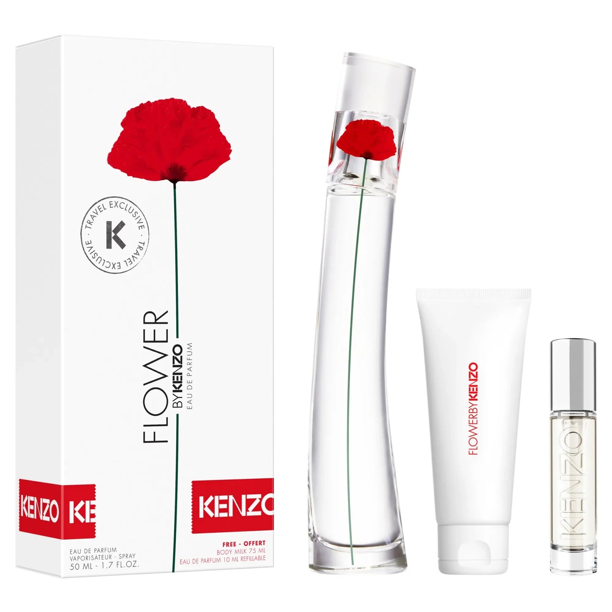 Kenzo Flower By Kenzo EDP Body Milk Set for Women