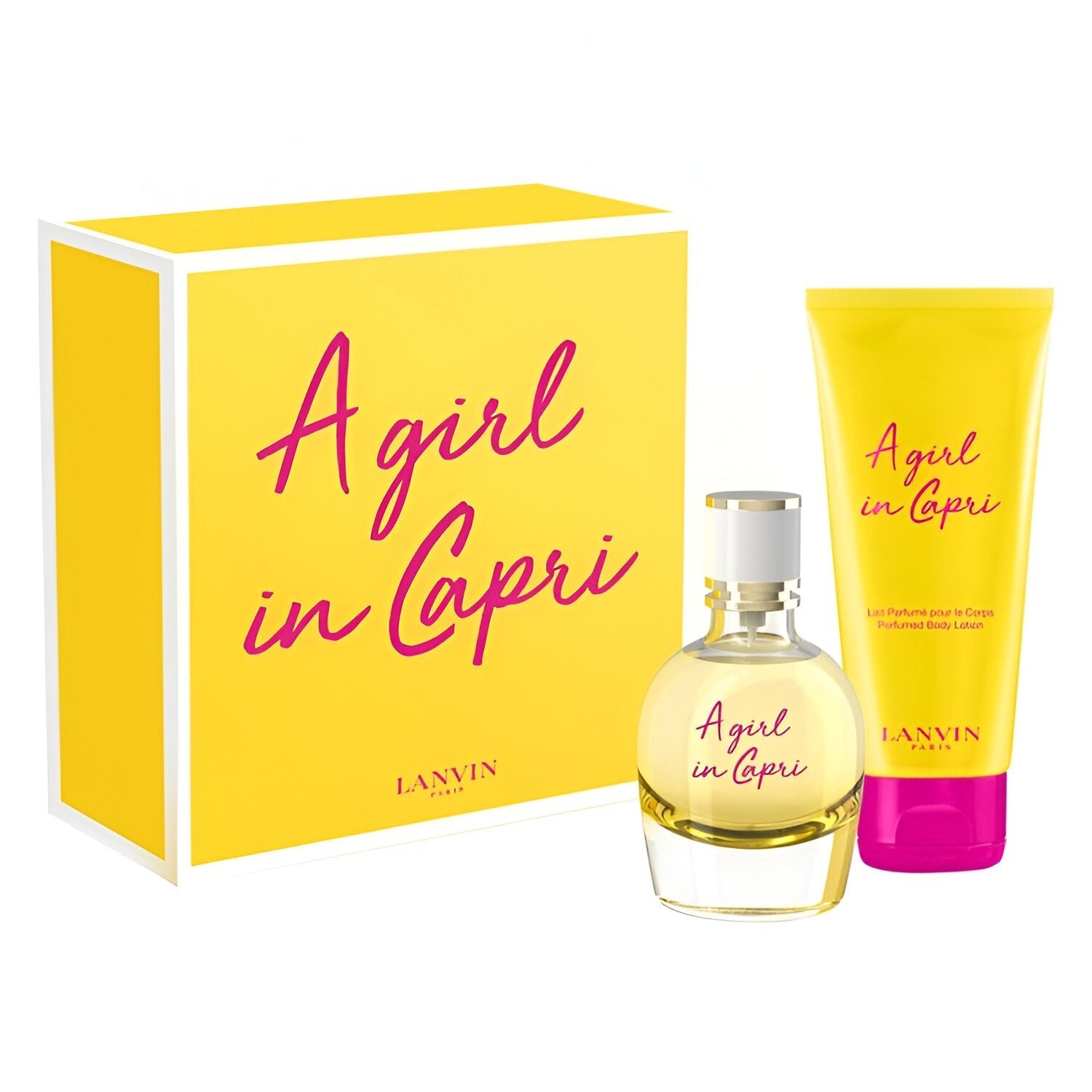Lanvin A Girl in Capri EDT Body Lotion Set for Women
