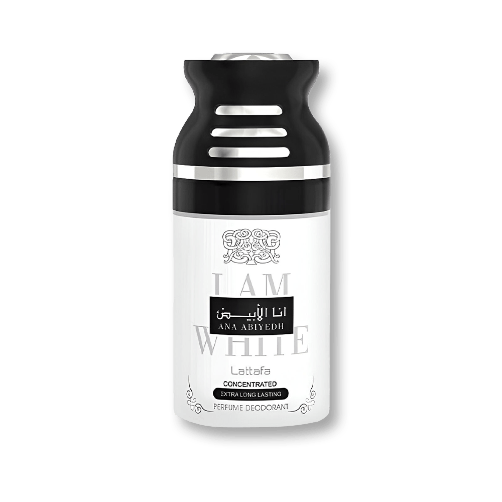 Lattafa I Am White Concentrated Deodorant 250ml
