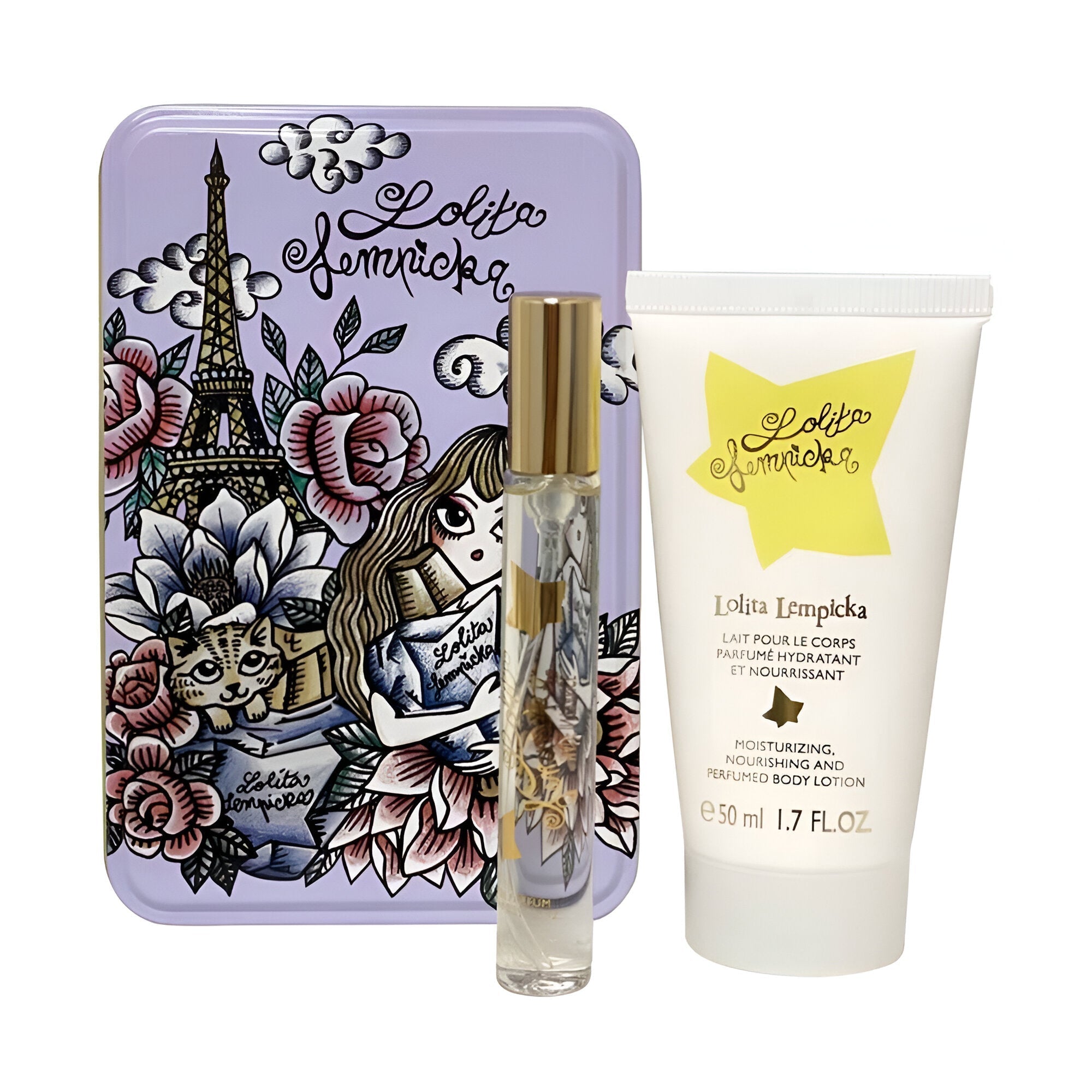 Lolita Lempicka Green Lover EDP & Body Lotion Set For Women