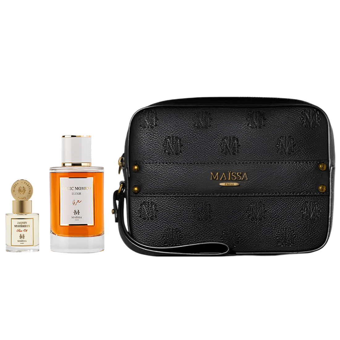 Maissa Magic Moment EDP Set with Pure Oil and Pouch for Women
