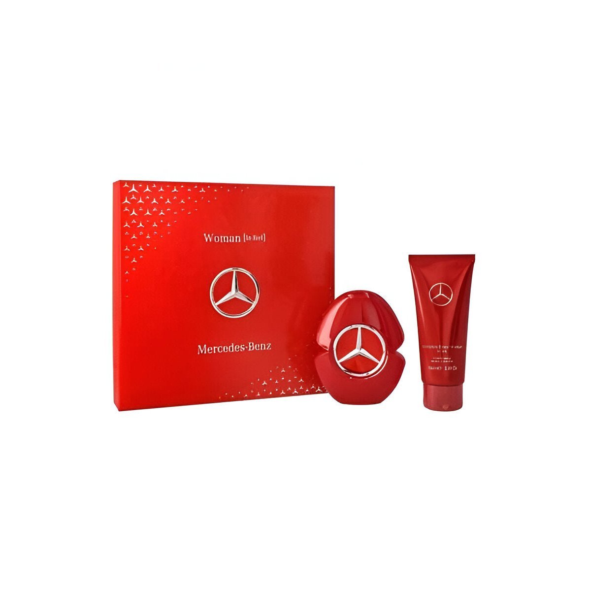 Mercedes Benz Woman in Red EDP Body Lotion Set