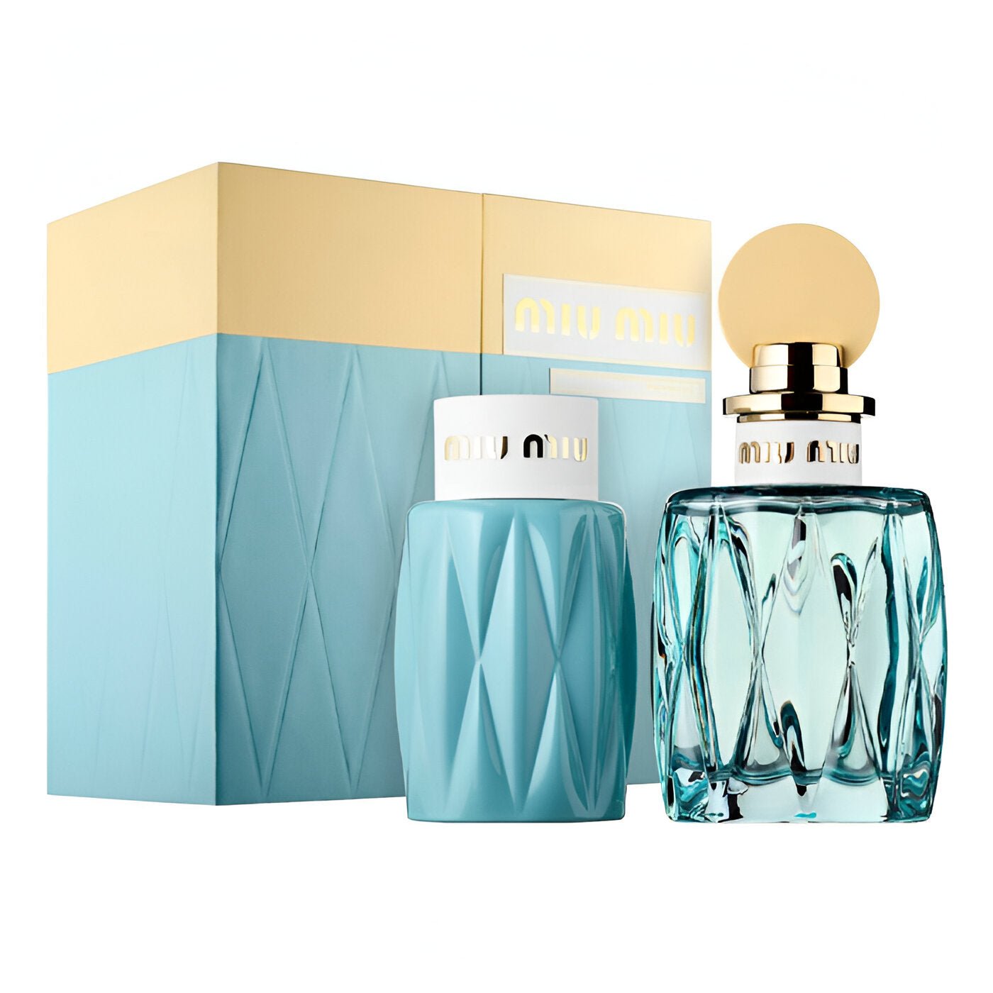 Miu Miu L'Eau Bleue EDP Body Lotion Set for Women