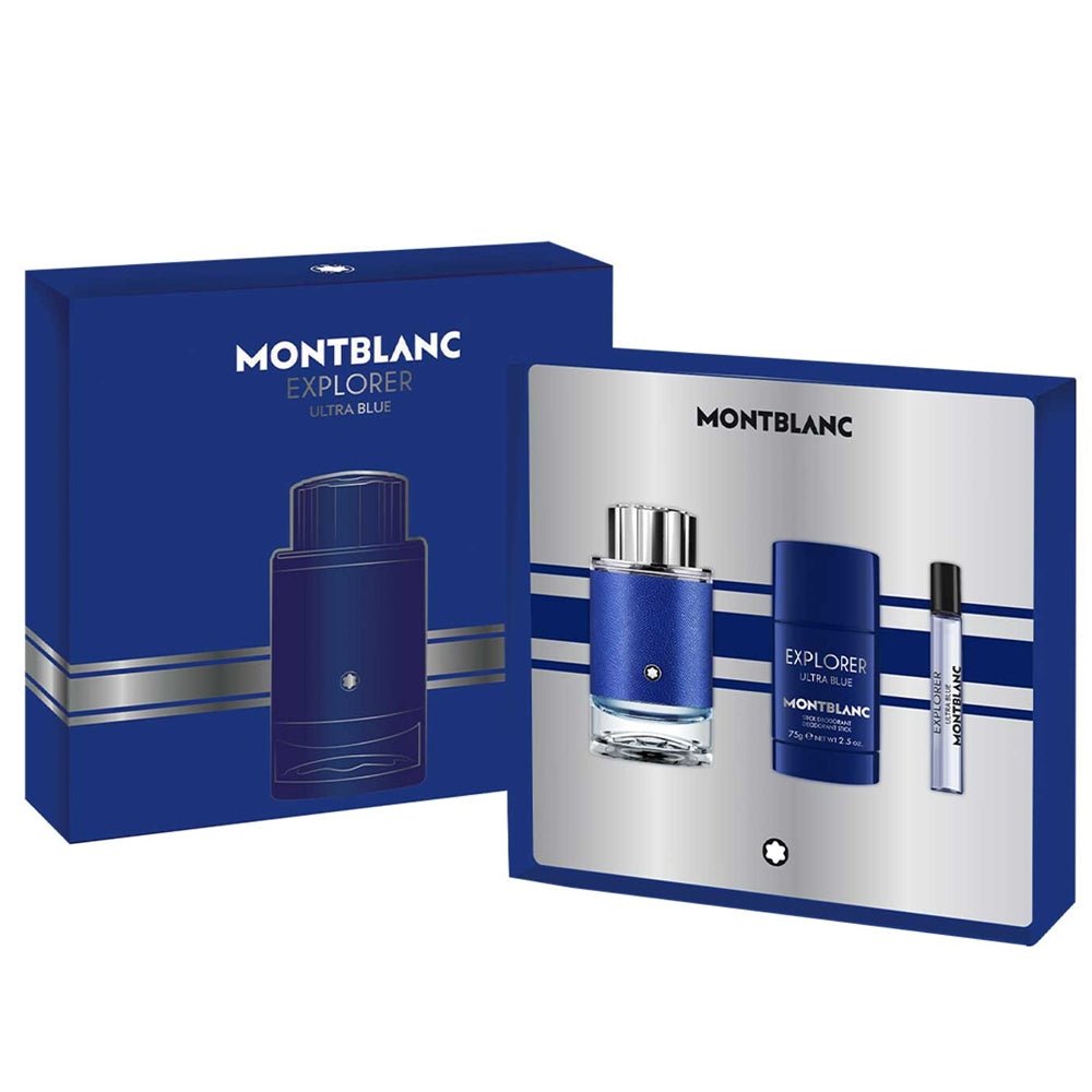Mont Blanc Explorer Ultra Blue EDP Travel & Deodorant Set