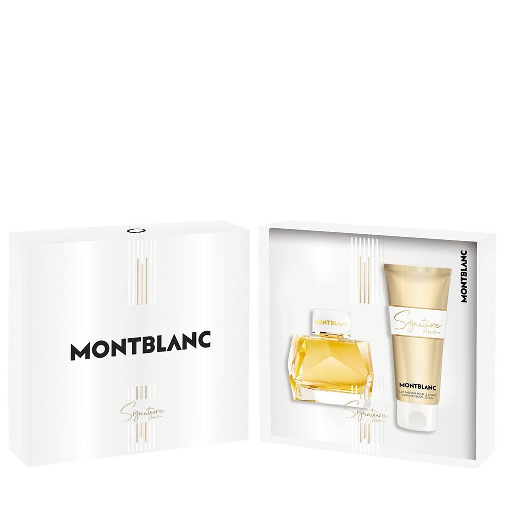 Mont Blanc Signature Absolue EDP & Body Lotion Set For Women
