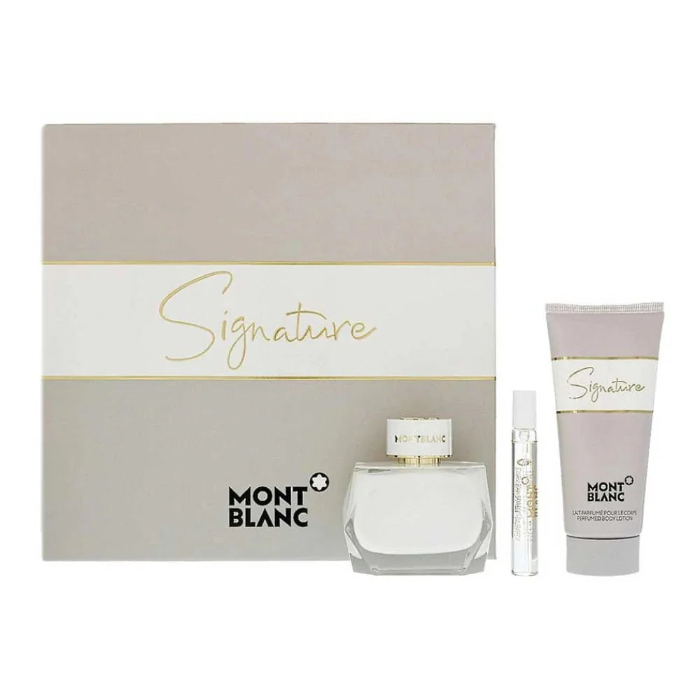 Mont Blanc Signature EDP Travel & Body Lotion Gift Set
