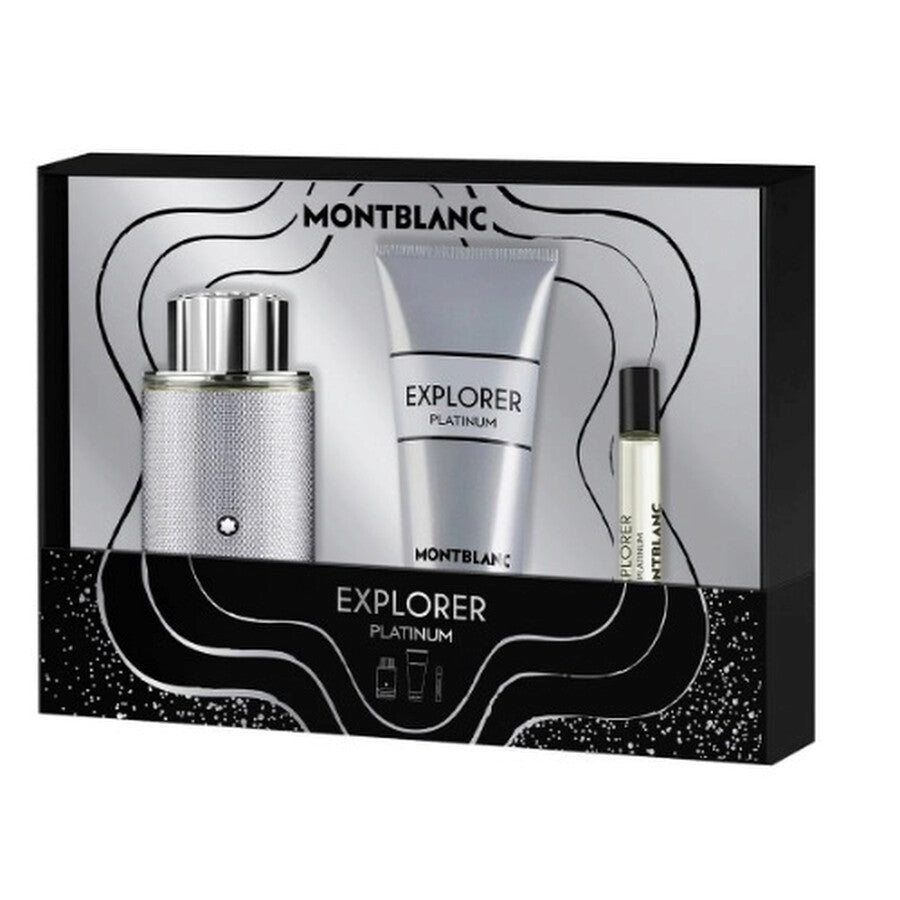 Mont Blanc Explorer Platinum EDP Gift Set for Him