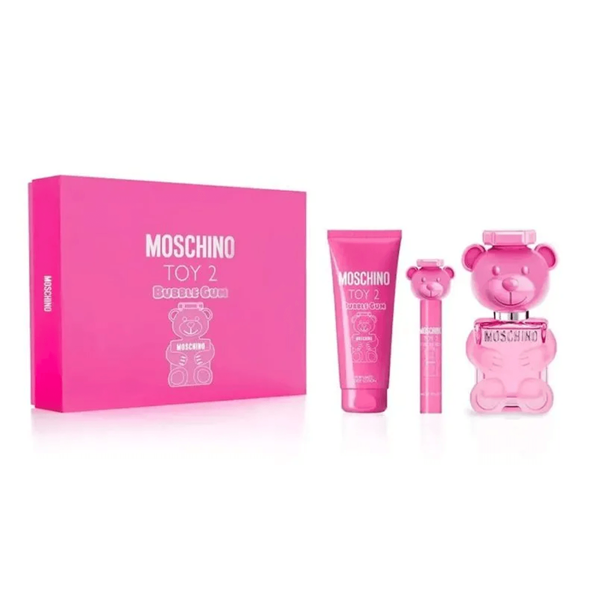 Moschino Toy 2 Bubble Gum EDT Body Lotion Set for Women