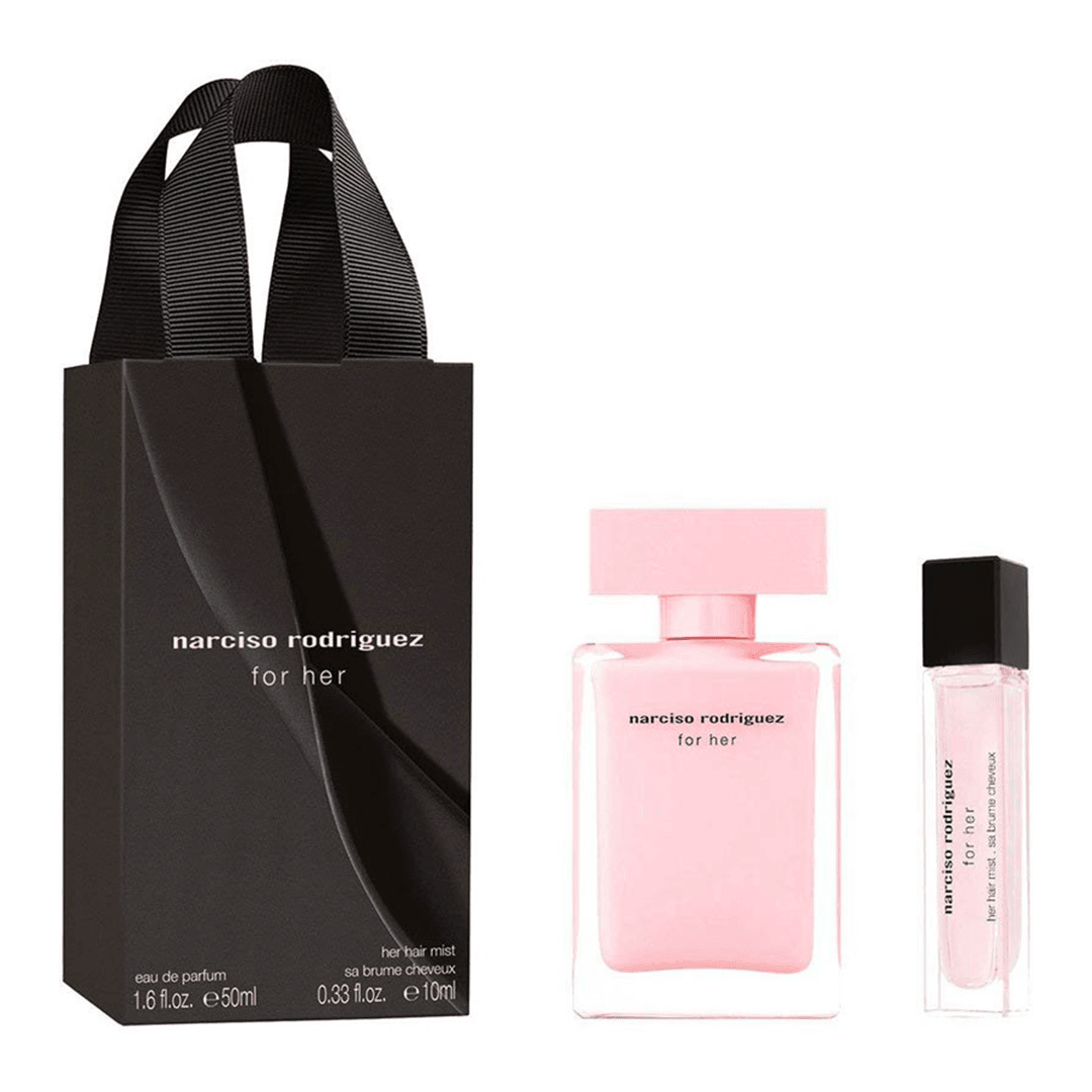 Narciso Rodriguez EDP & Hair Mist Travel Gift Set