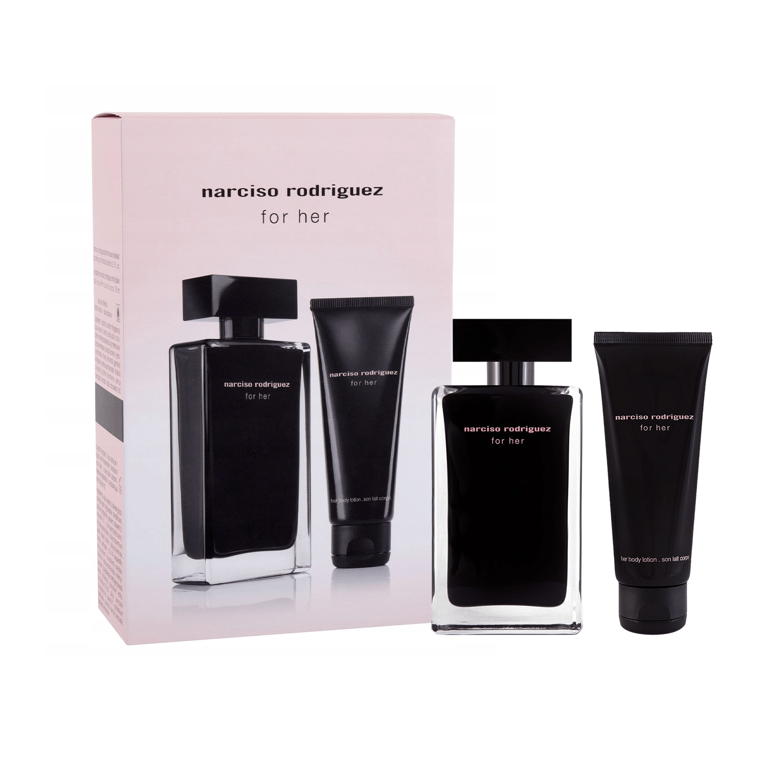 Narciso Rodriguez For Her Body Lotion & EDT Set for Women