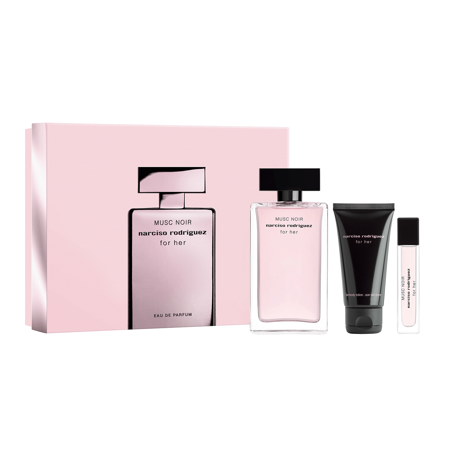 Narciso Rodriguez Musc Noir EDP Body Lotion Set for Women