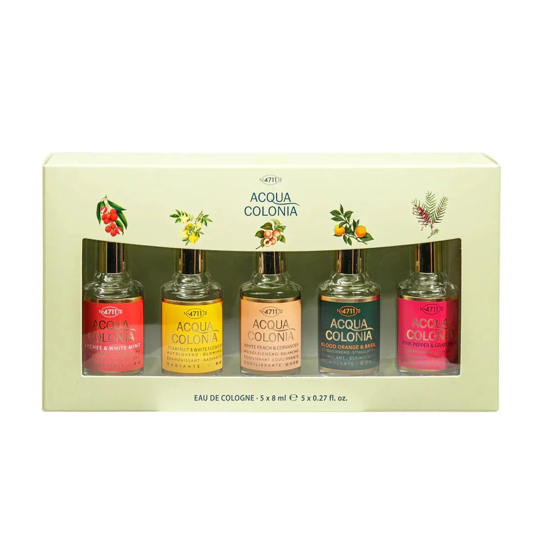 No. 4711 Acqua Colonia Citrus Fruits Summer Berries Mini Collection Set