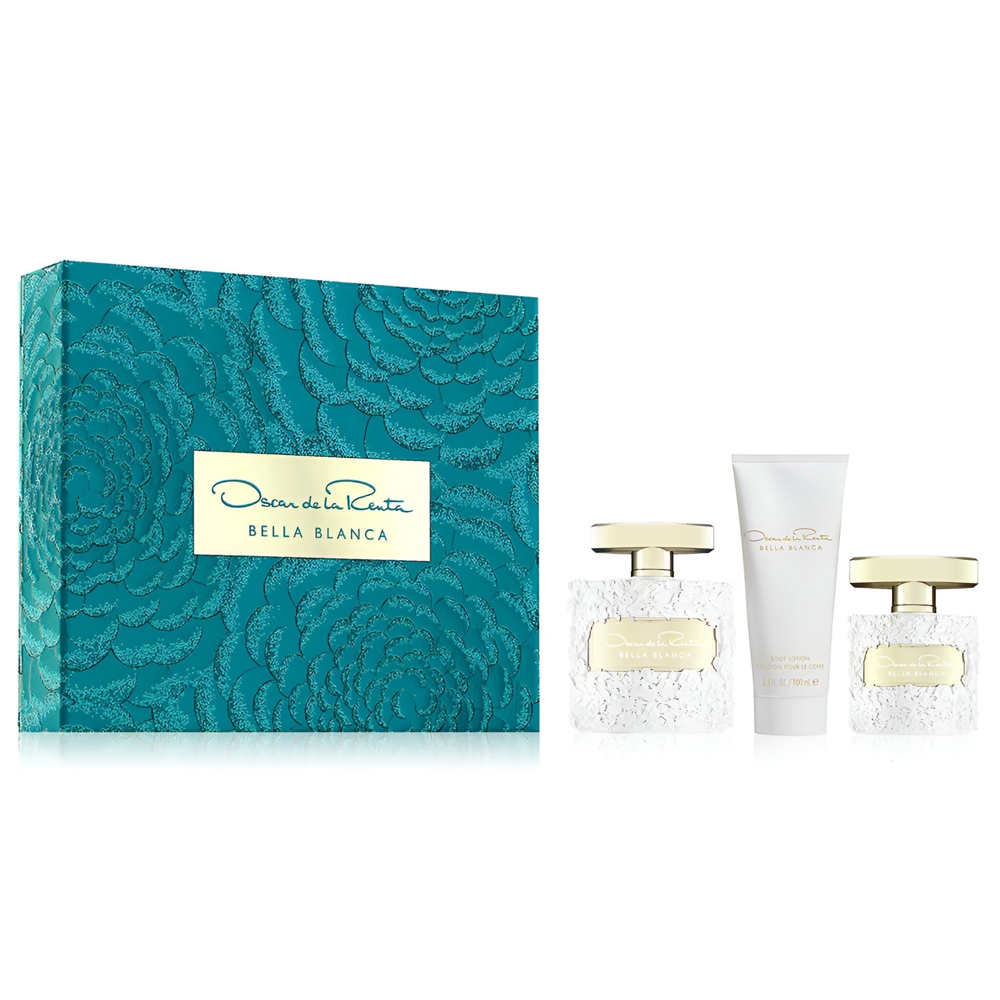 Oscar De La Renta Bella Blanca EDP Body Lotion Set for Women