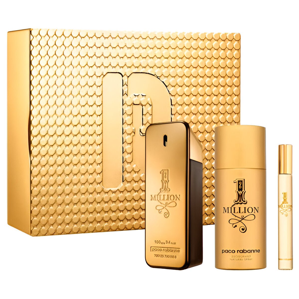 Paco Rabanne 1 Million EDT & Deodorant Set For Men