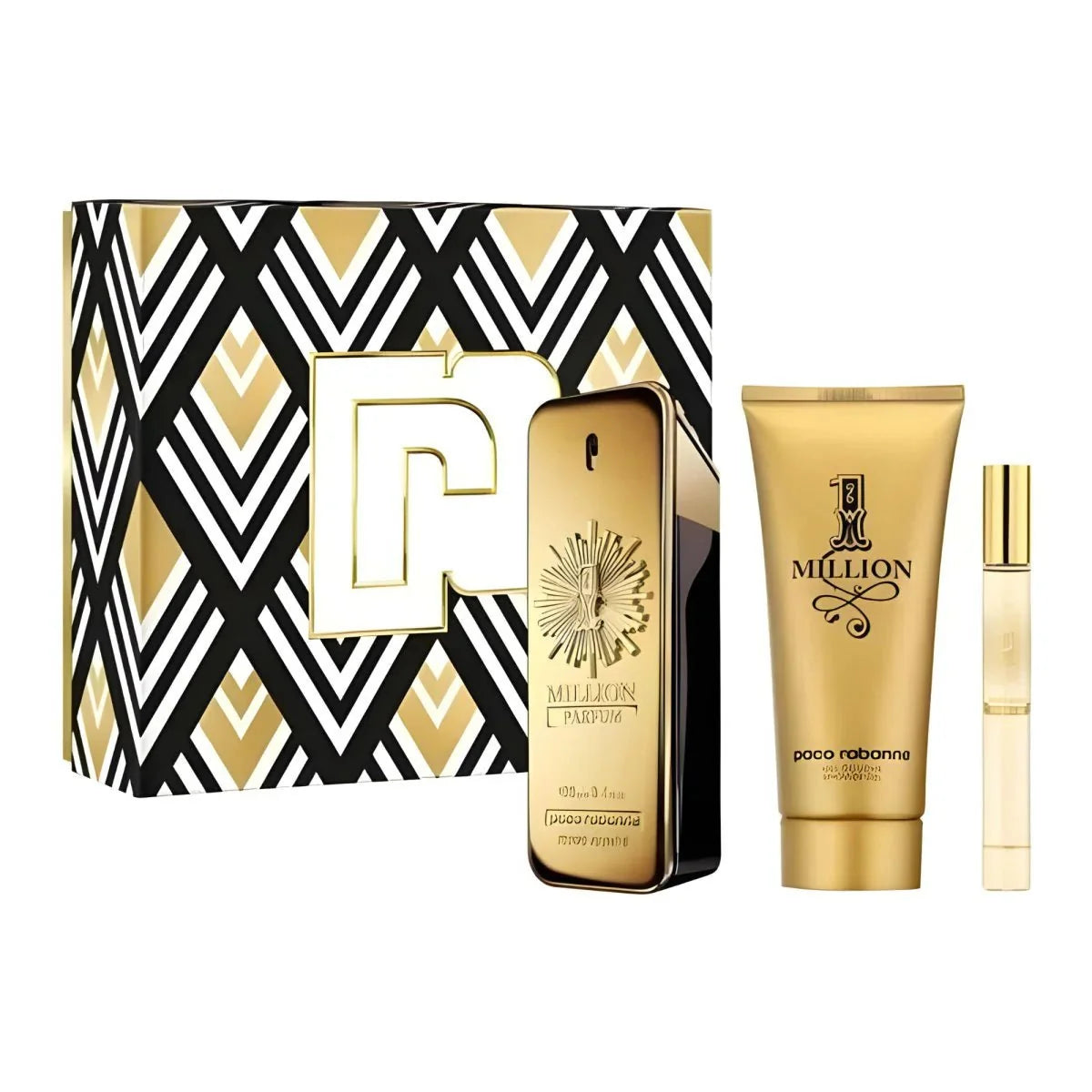 Paco Rabanne 1 Million Parfum EDP Travel Spray Shower Gel Set