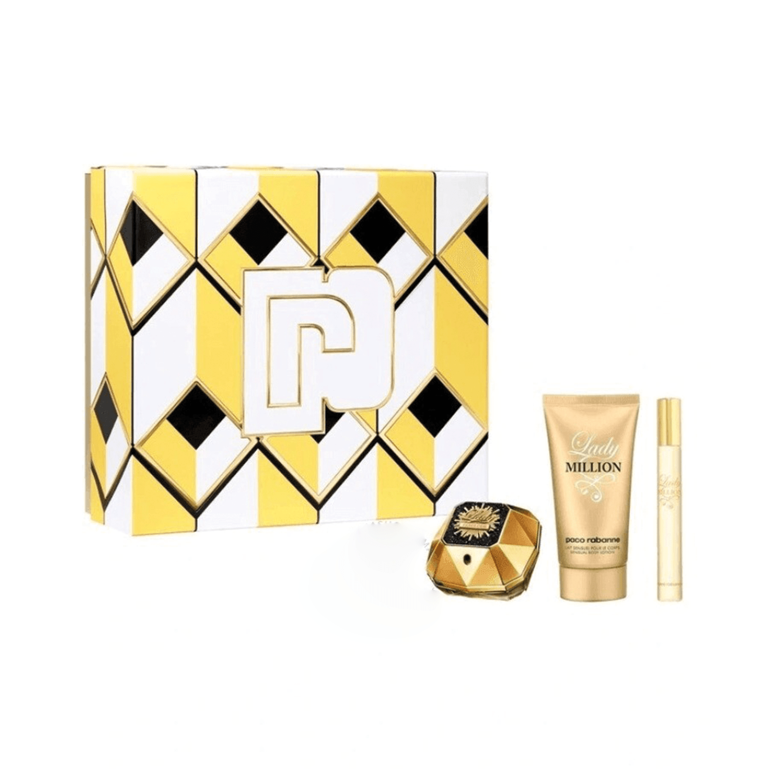 Paco Rabanne Lady Million Fabulous Intense Fragrance & Body Lotion Set
