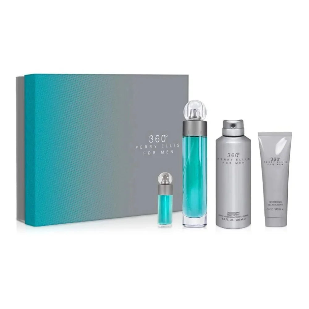 Perry Ellis 360° For Men EDT & Body Care Set
