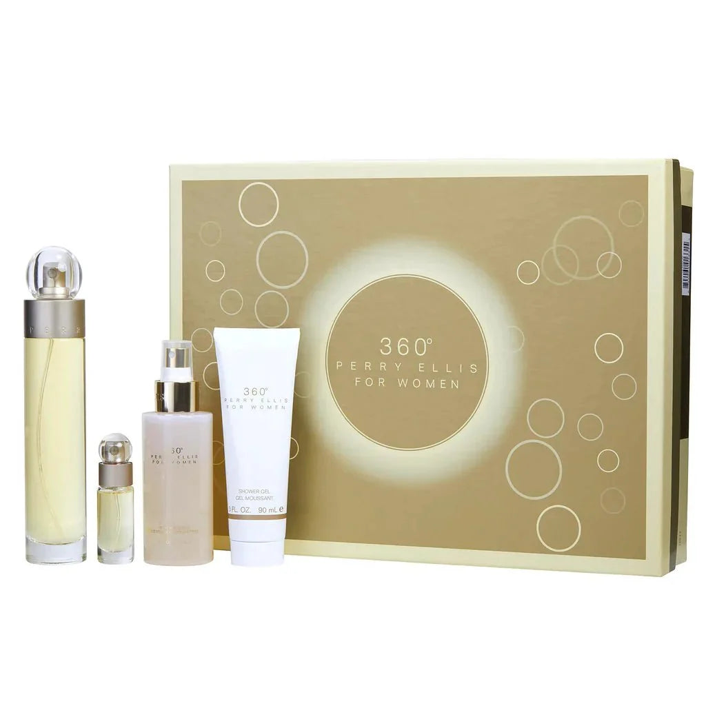 Perry Ellis EDT Body Mist Shower Gel Set For Women