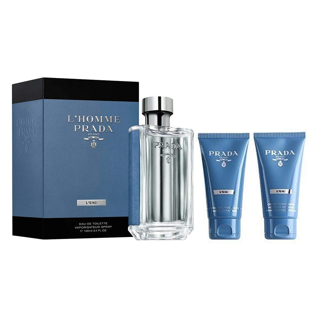 Prada L'Homme L'Eau EDT Gift Set