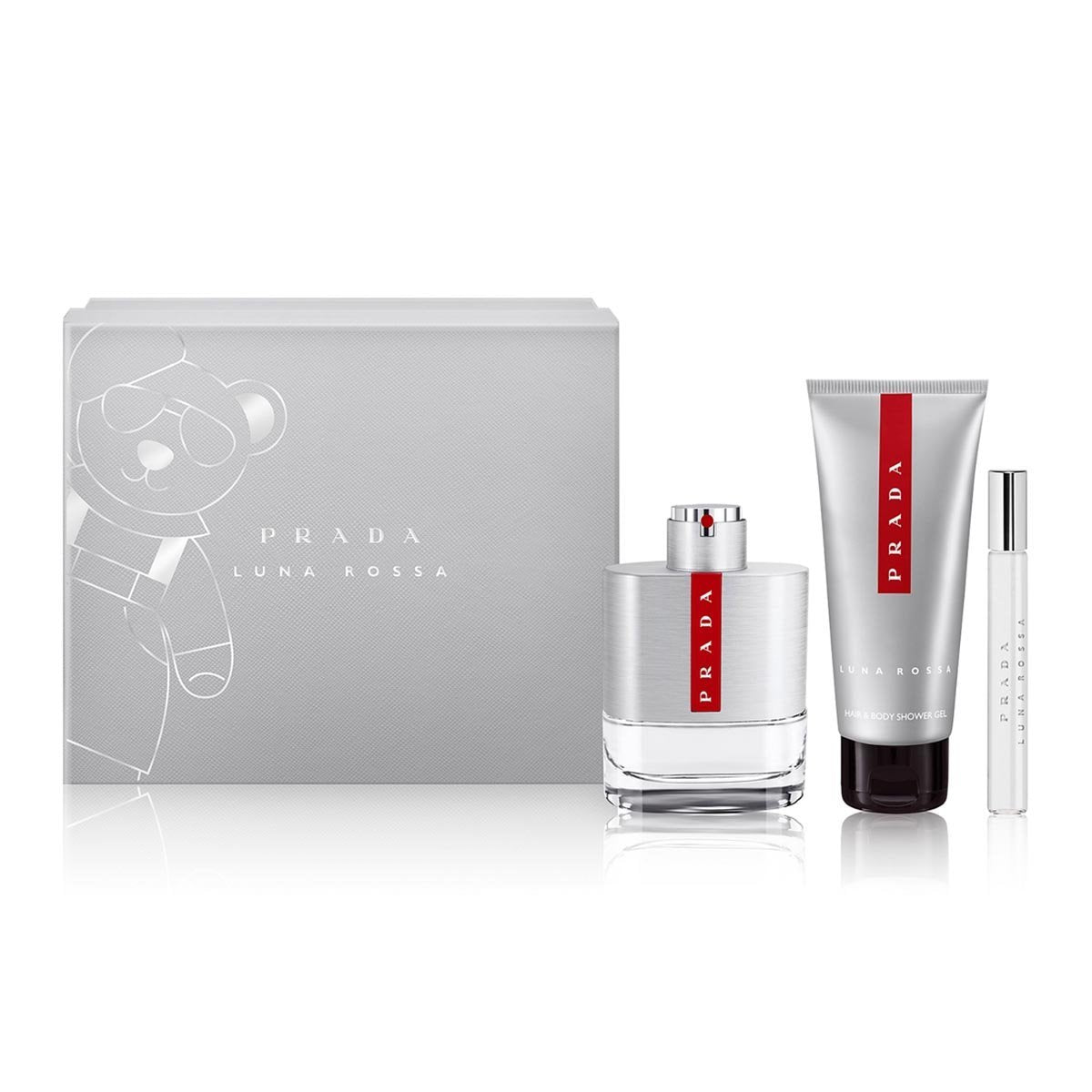 Prada Luna Rossa EDT Gift Set For Men