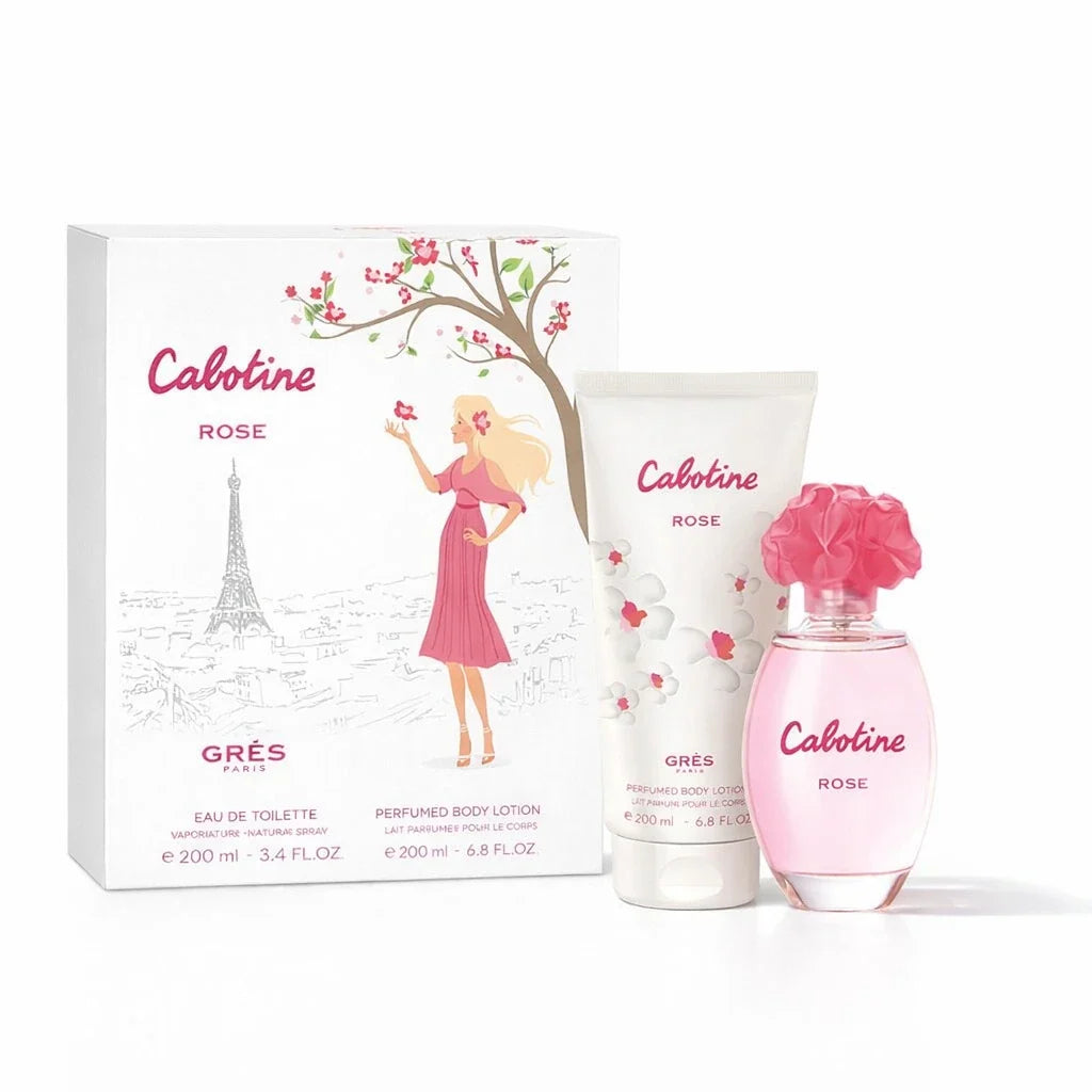 Cabotine Rose EDT & Body Lotion Set For Women