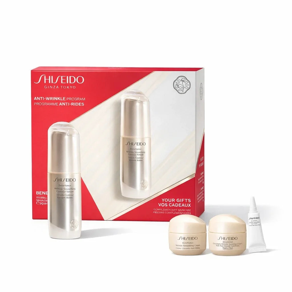 Shiseido Anti-Wrinkle Serum & Cream Set For Women
