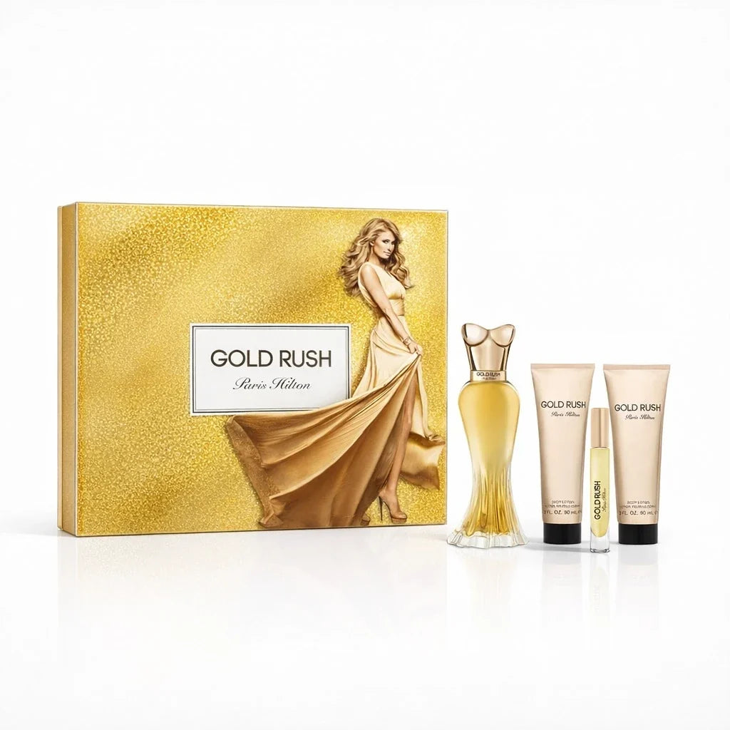 Paris Hilton Gold Rush EDP Body Lotion Set for Women