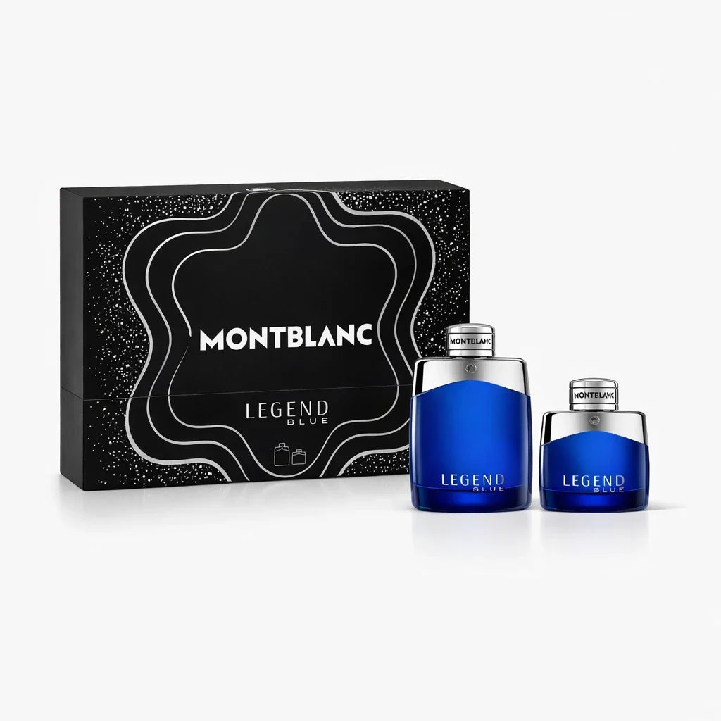 Mont Blanc Legend Blue EDP For Men Gift Set