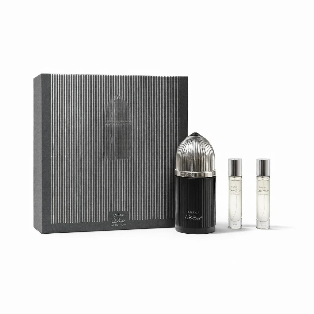 Cartier Pasha De Cartier Edition Noire Gift Set for Him