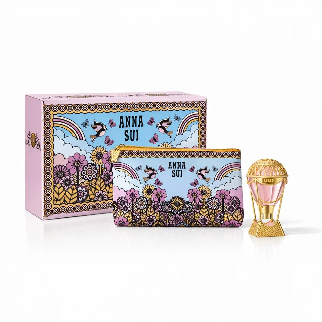Anna Sui Sky EDT Travel Pouch Gift Set