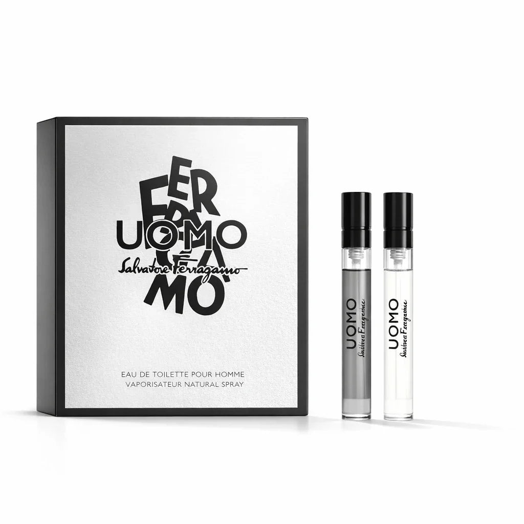 Salvatore Ferragamo Uomo & Casual Life Mini EDT Travel Set
