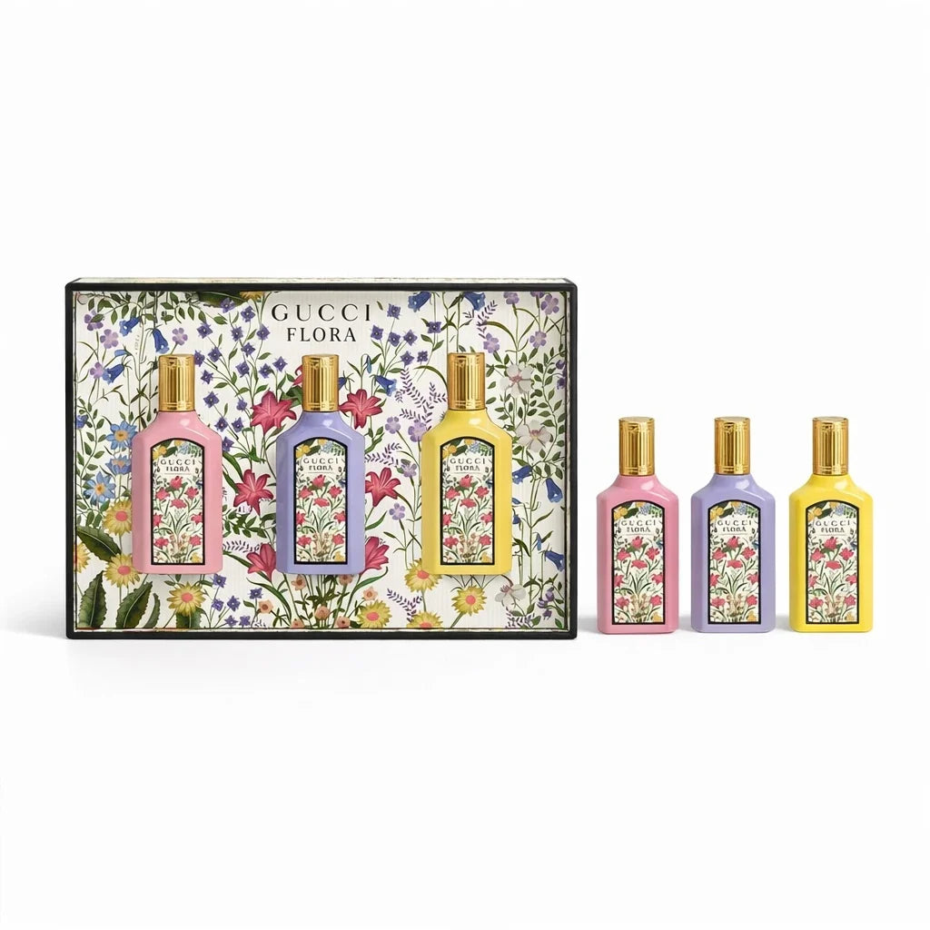 Gucci Flora Gorgeous EDP For Women Mini Set