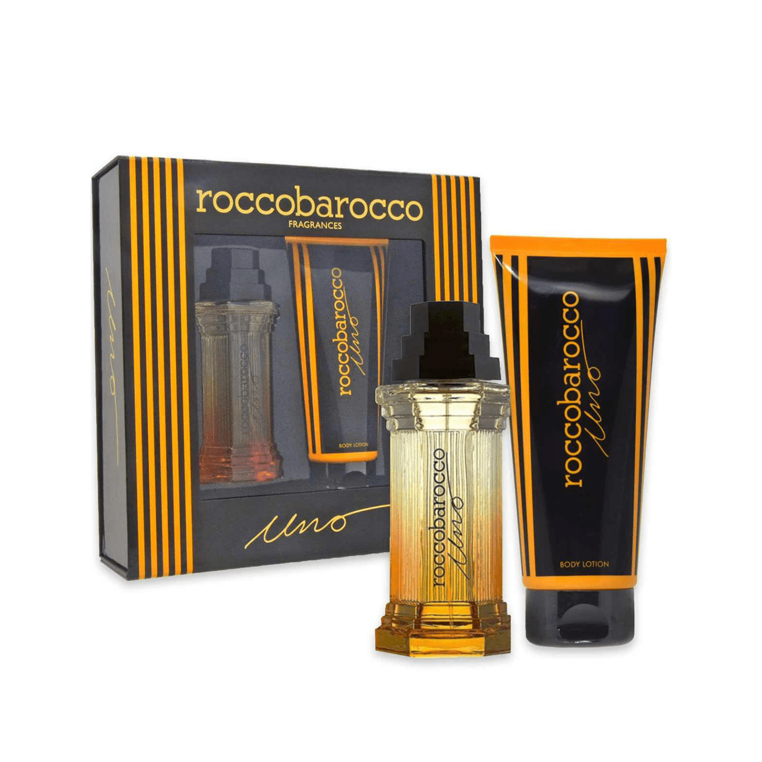 RoccaBarocco Uno EDP Body Lotion Set for Women