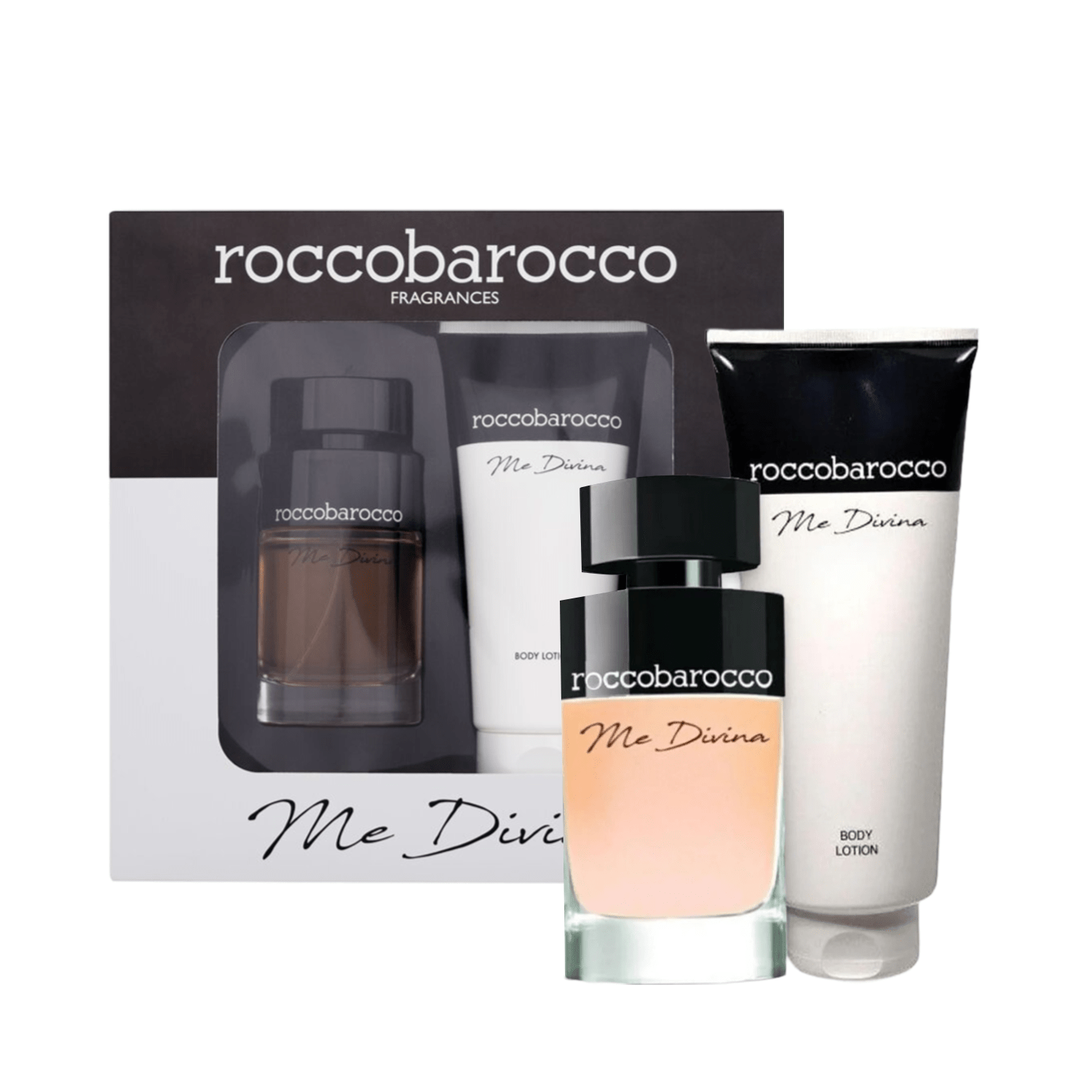 Roccobarocco Me Divina EDP Body Lotion Set for Women