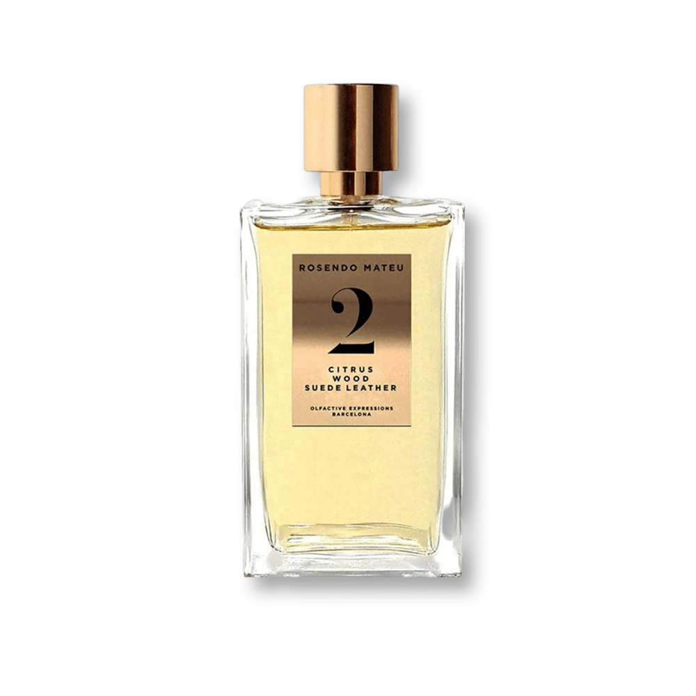 Rosendo Mateu No.2 Citrus Wood Suede Leather EDP 100ml Tester