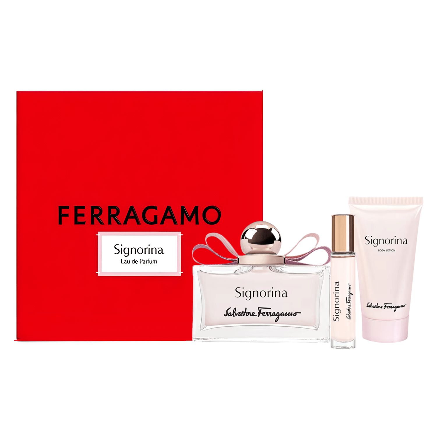 Salvatore Ferragamo Signorina EDP Body Lotion Set for Women