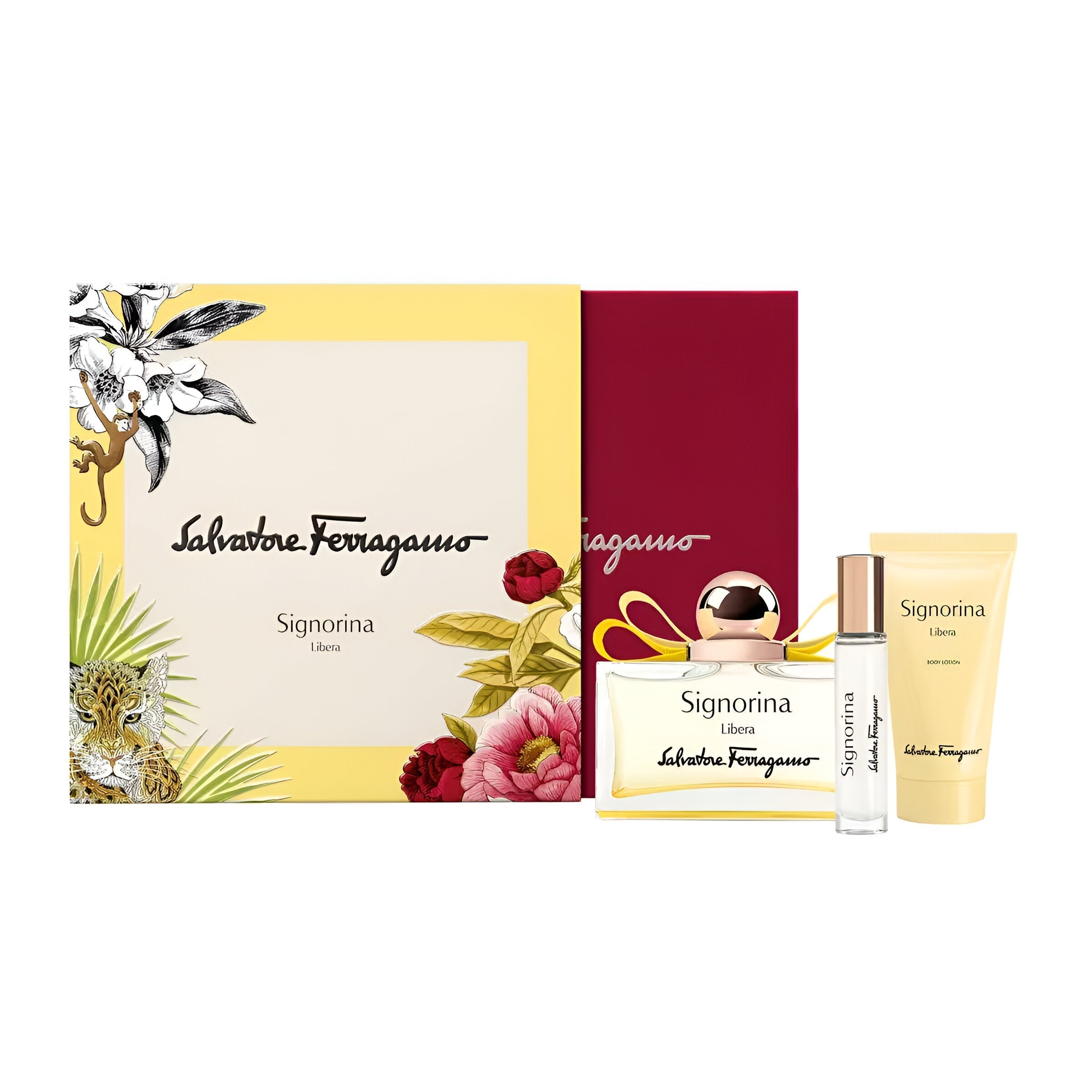 Salvatore Ferragamo Signorina Libera EDP Body Lotion Set