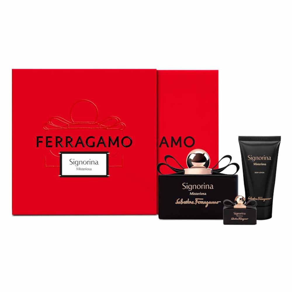 Salvatore Ferragamo Signorina Misteriosa EDP Body Lotion Set for Women