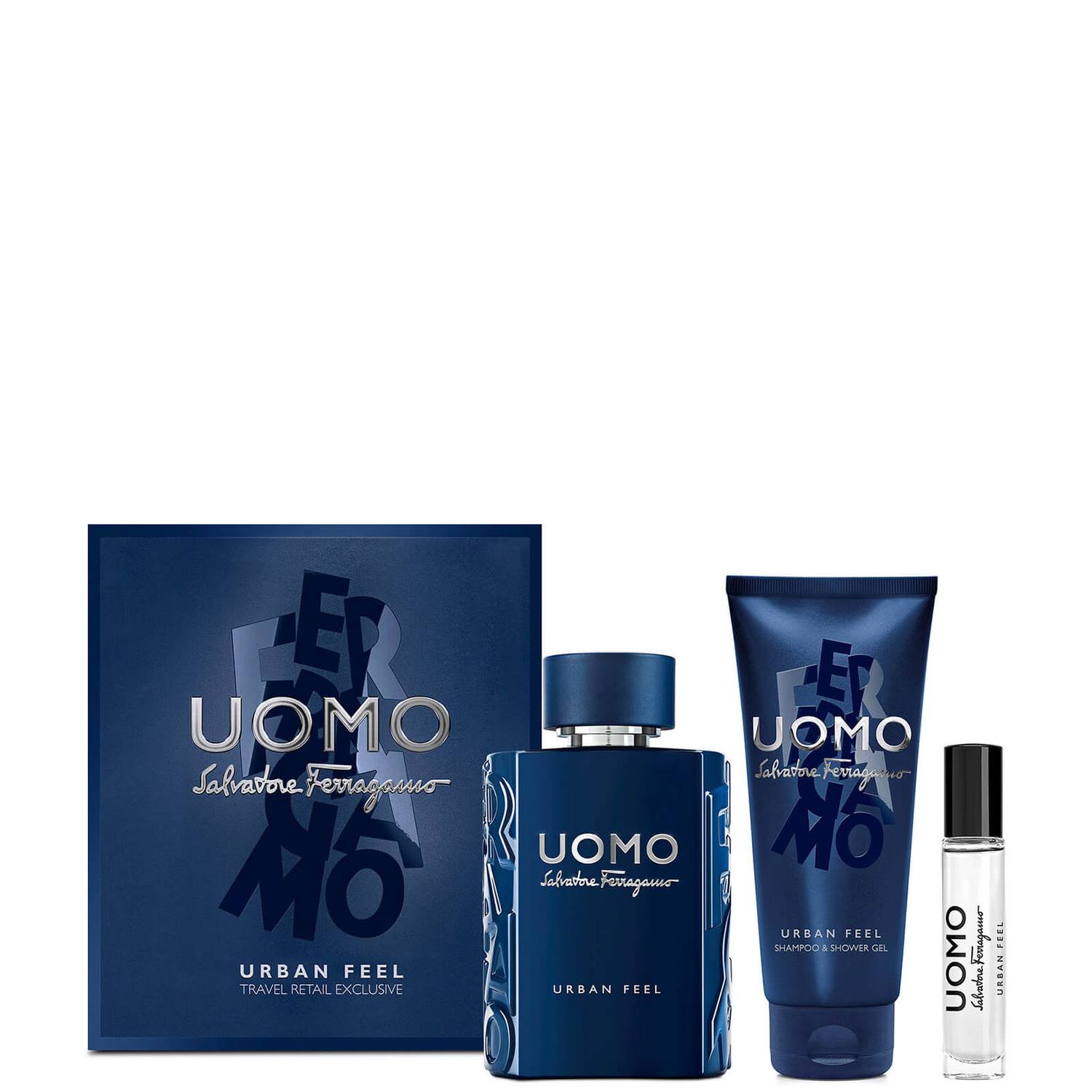 Salvatore Ferragamo Uomo Urban Feel EDT Shower Travel Set