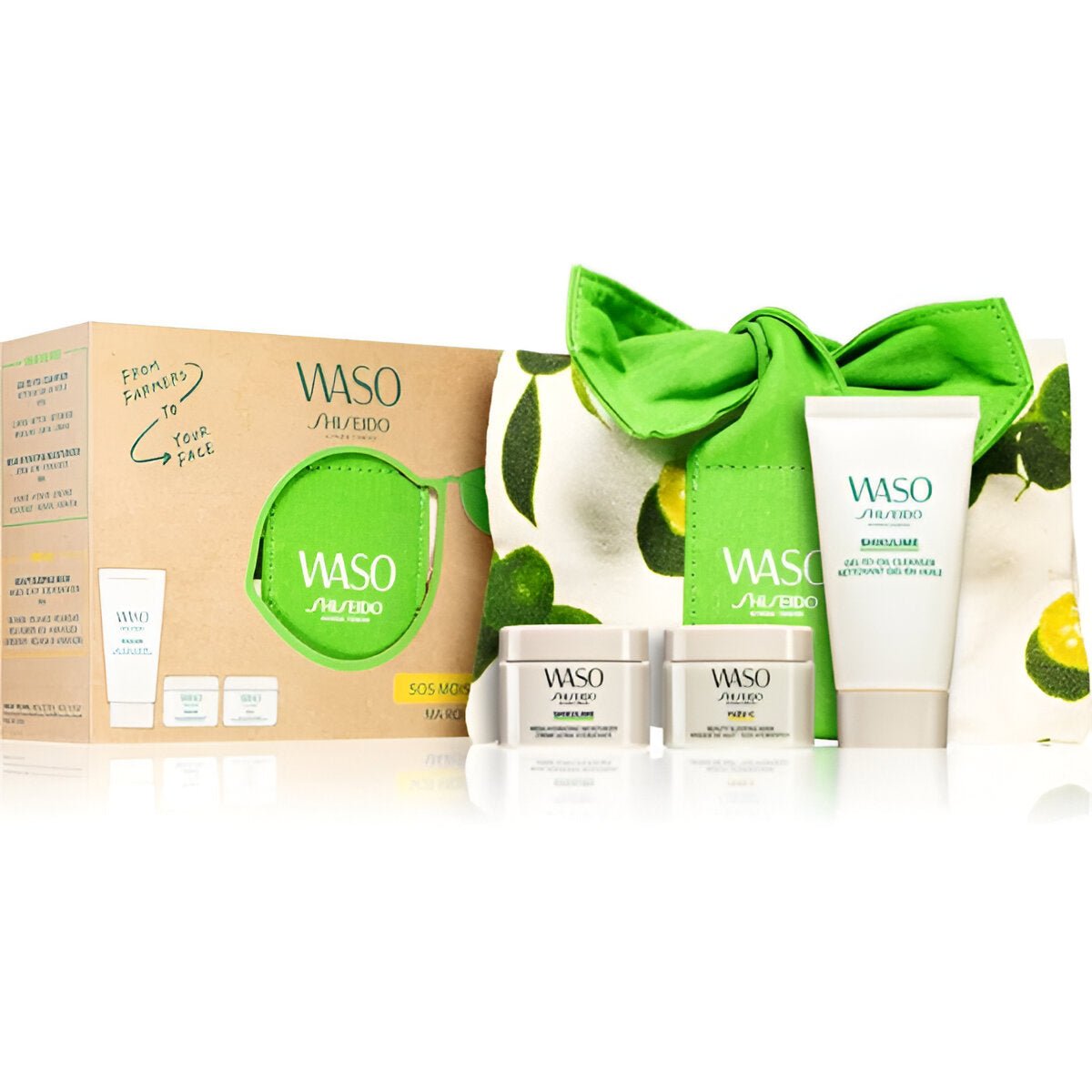 Shiseido WASO Moisture Charge Kit For Women