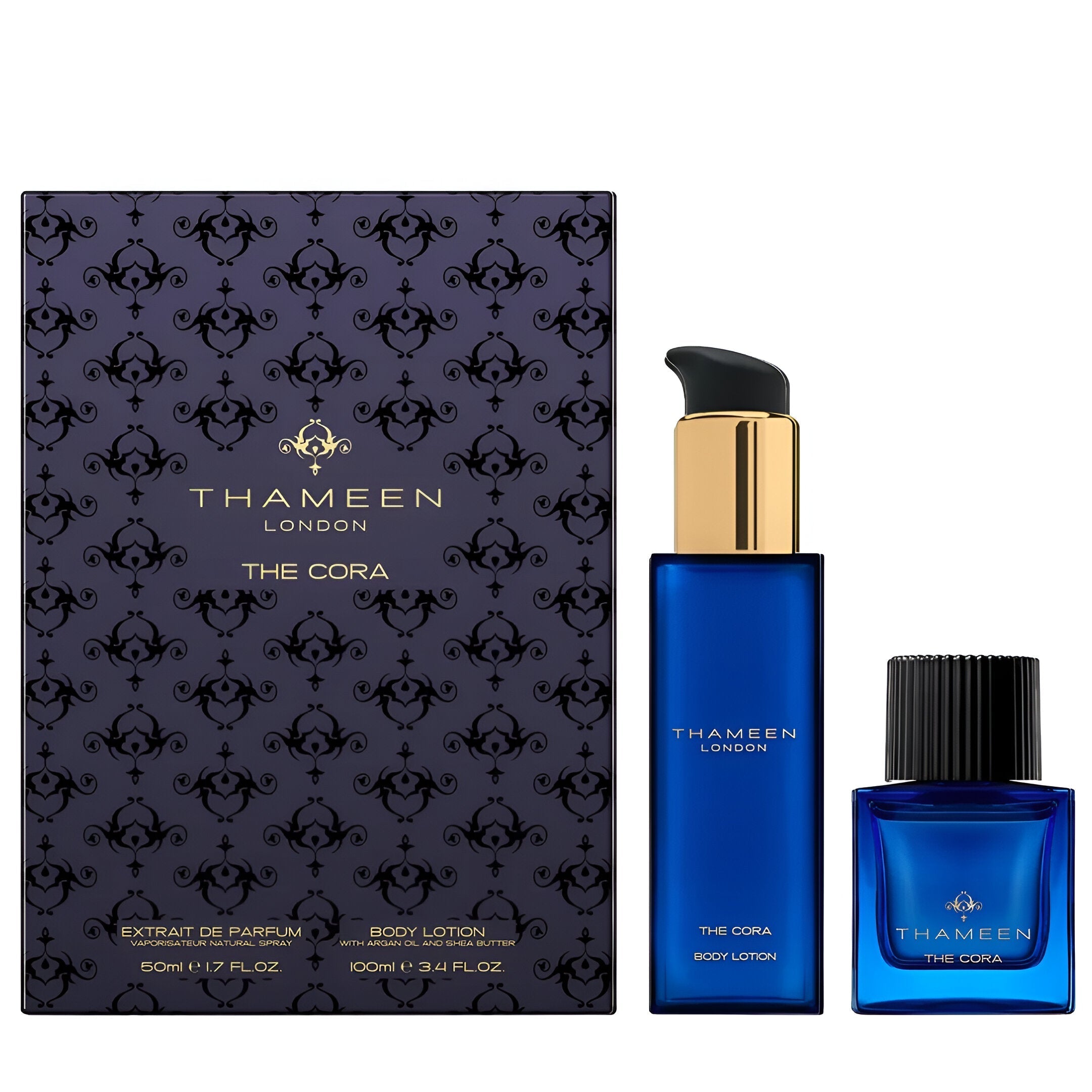 Thameen Treasure Collection The Cora EDP & Body Lotion Set