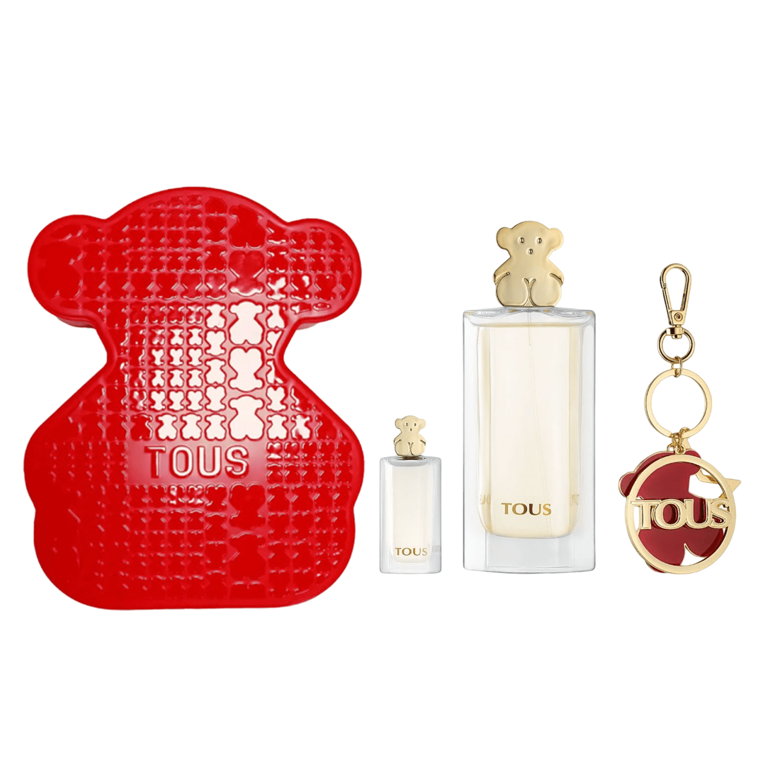 Tous Happy EDP Key Ring Set for Women