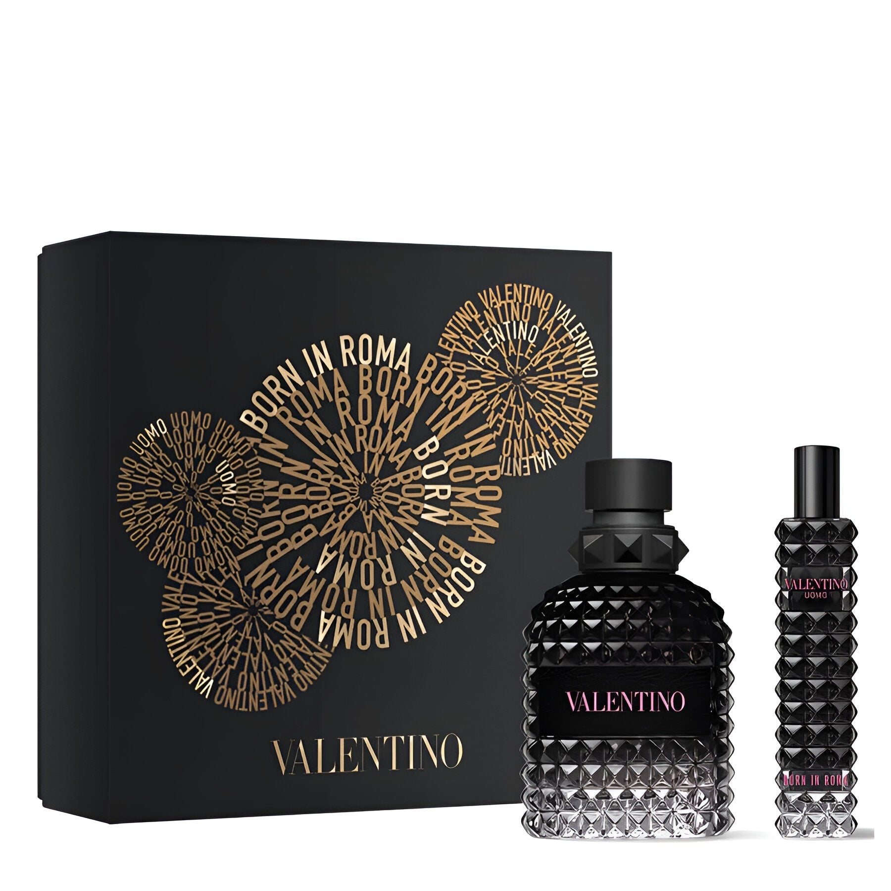 Valentino Uomo Born In Roma EDT Travel Set for Men