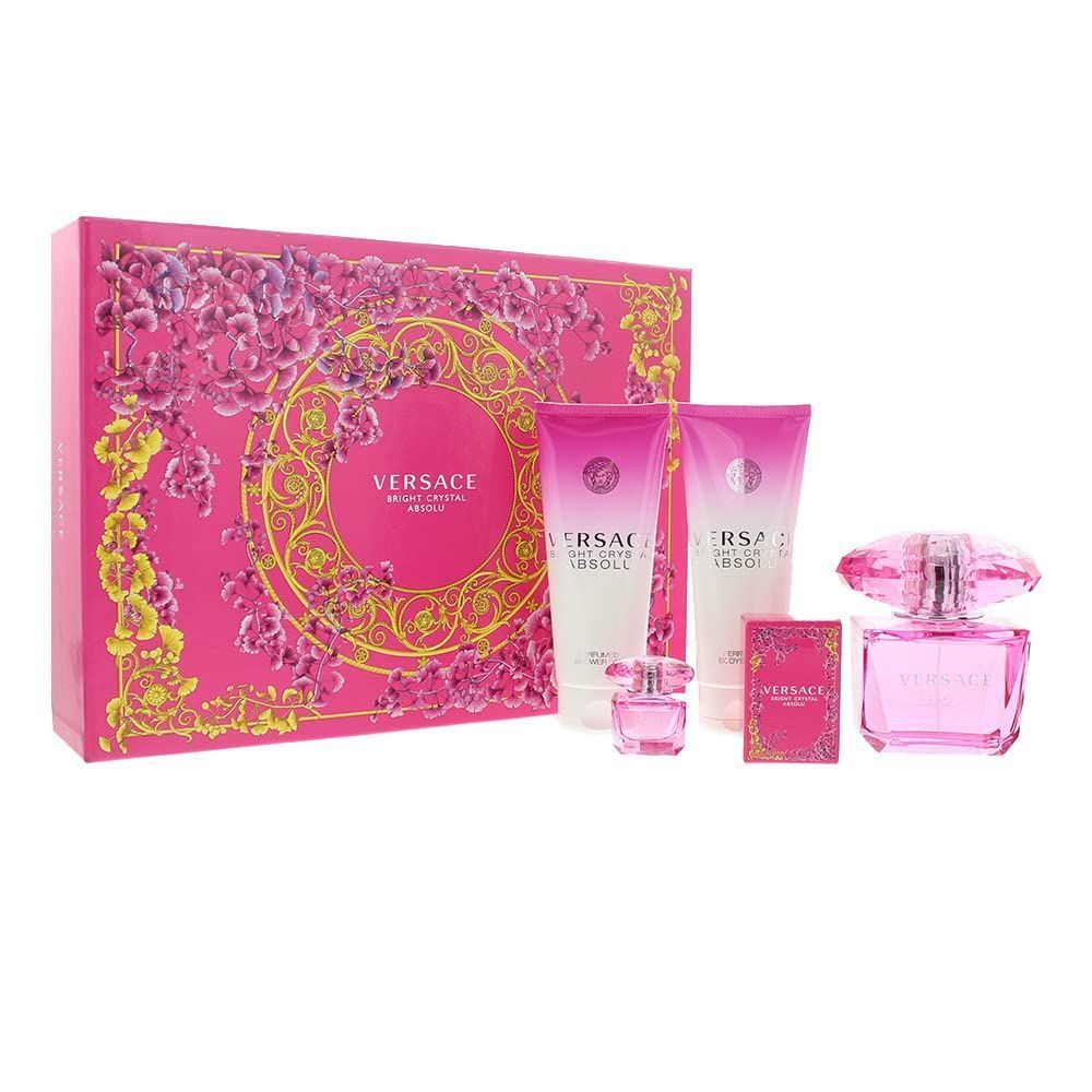 Versace Bright Crystal Absolu EDP Deluxe Travel Set