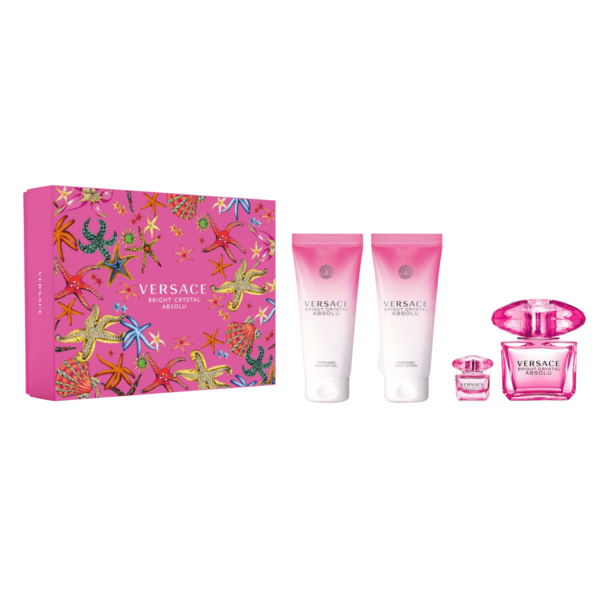 Versace Bright Crystal Absolu EDP Shower & Travel Set