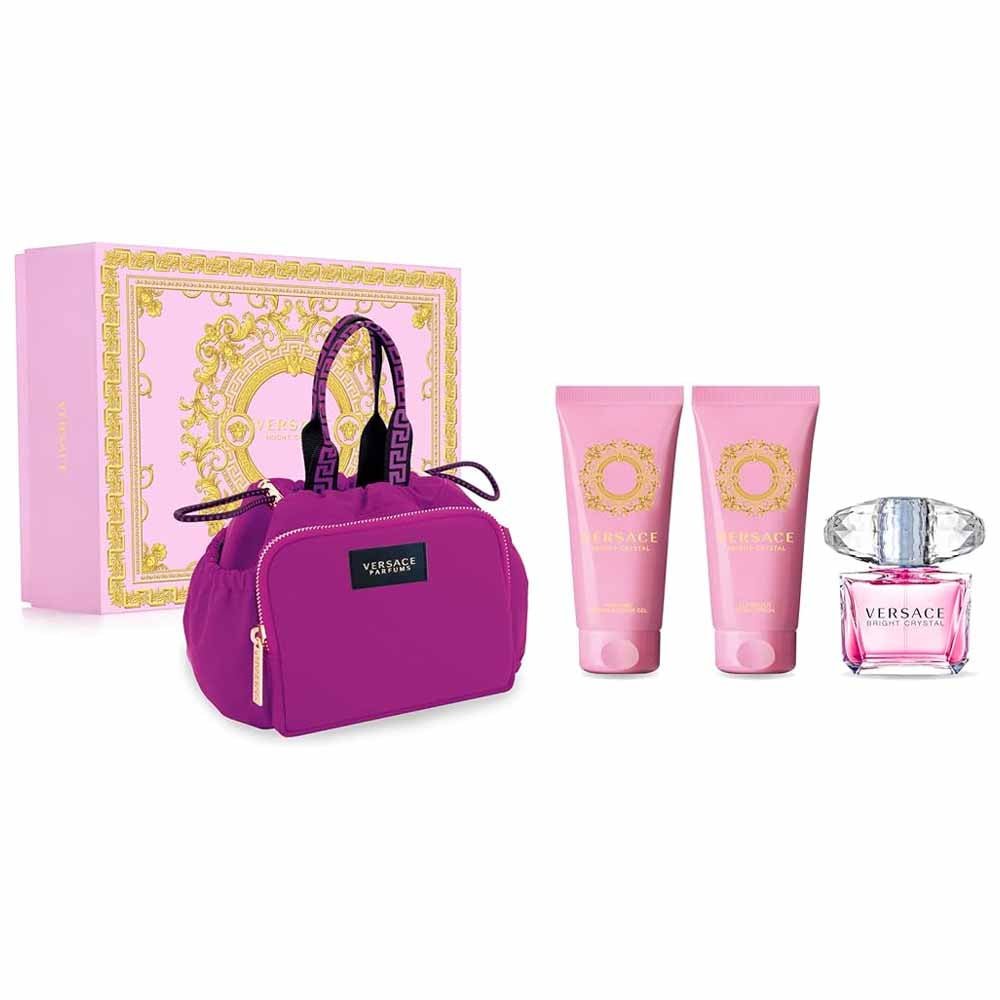 Versace Bright Crystal EDT Luminous Body Lotion Set for Women
