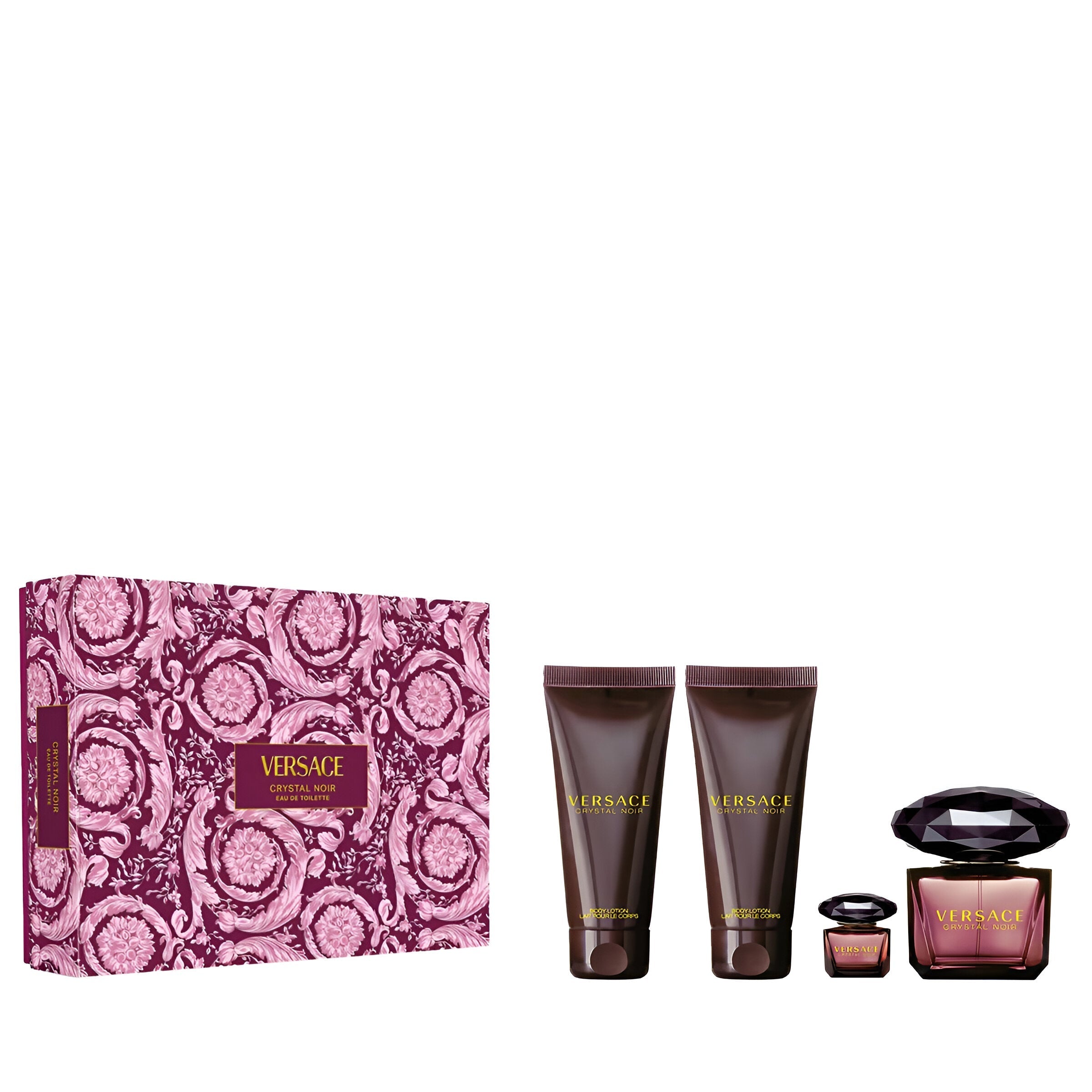 Versace Crystal Noir EDP & Body Care Set for Women
