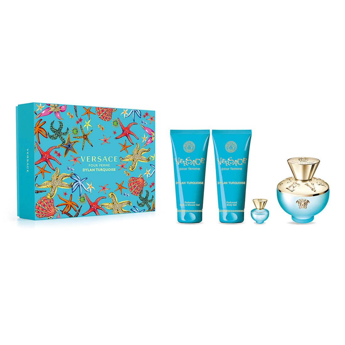 Versace Dylan Turquoise EDT Shower Set