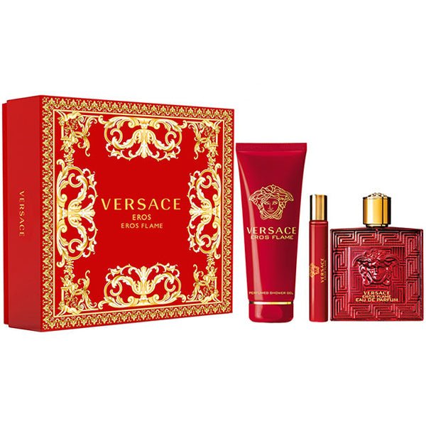 Versace Eros Flame EDP Shower Set